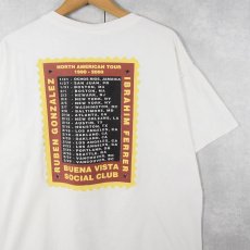 画像2: 90〜2000's BUENA VISTA SOCIAL CLUB キューバミュージックバンド プリントTシャツ XL (2)
