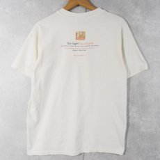 画像2: Vincent Van Gogh "The Bedroom" アートプリントTシャツ M (2)