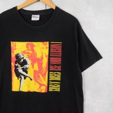 画像1: 2000's GUNS N' ROSES ロックバンドプリントTシャツ BLACK L (1)
