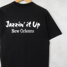 画像2: 90's BILLIE HOLIDAY USA製 ジャズシンガープリントTシャツ BLACK M (2)