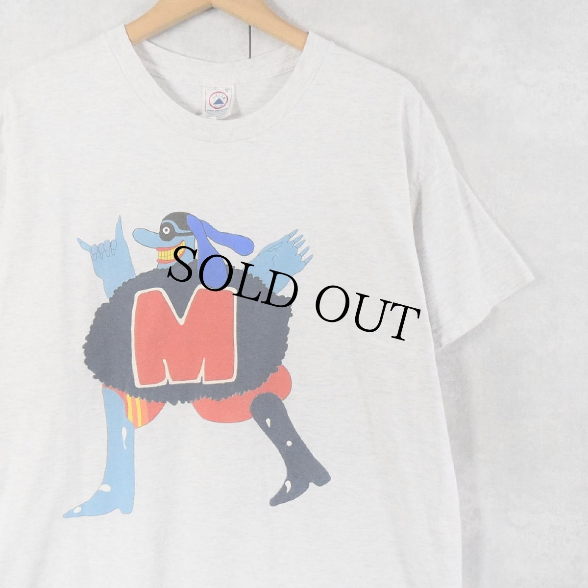 画像1: 2000's THE BEATLES "Yellow Submarine" ロックバンド プリントTシャツ L (1)
