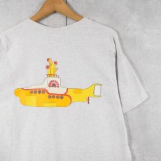 画像2: 2000's THE BEATLES "Yellow Submarine" ロックバンド プリントTシャツ L (2)