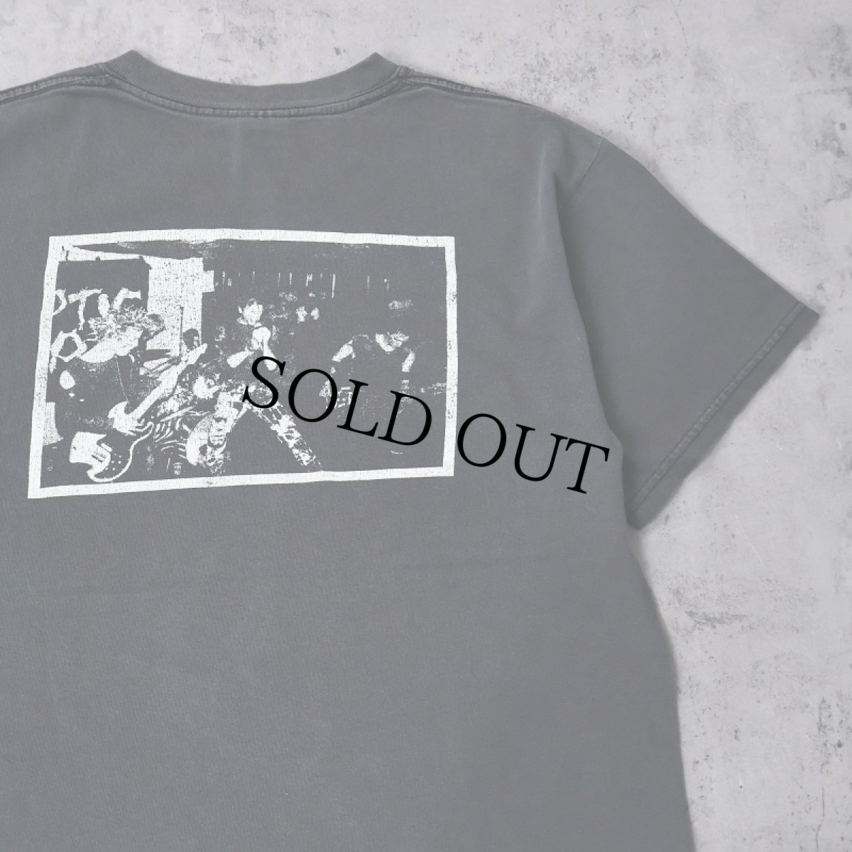 画像2: SEPTIC DEATH "PUSHEAD"ハードコアパンクバンドTシャツ M (2)