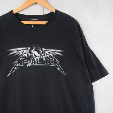 画像1: 2000's METALLICA ロックバンドプリントTシャツ BLACK (1)