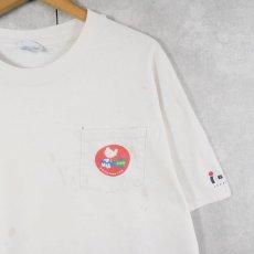 画像1: WOODSTOCK ロックフェスティバル ポケットTシャツ XL (1)