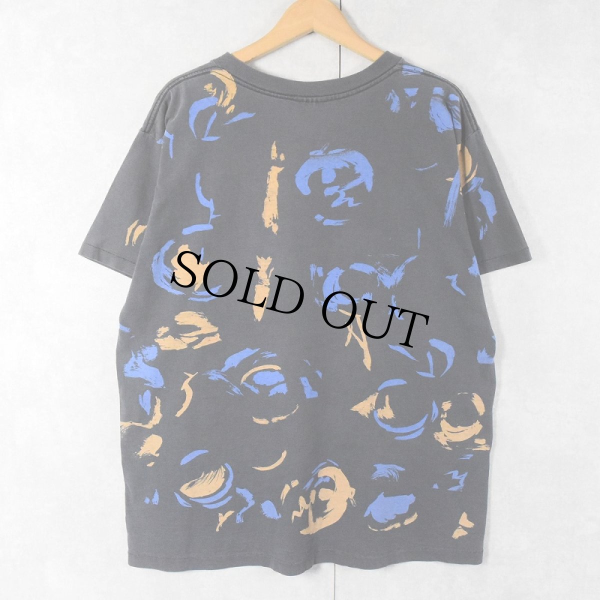 画像2: 【SALE】 90's Miles Davis USA製 ジャズミュージシャン アートプリントTシャツ L (2)