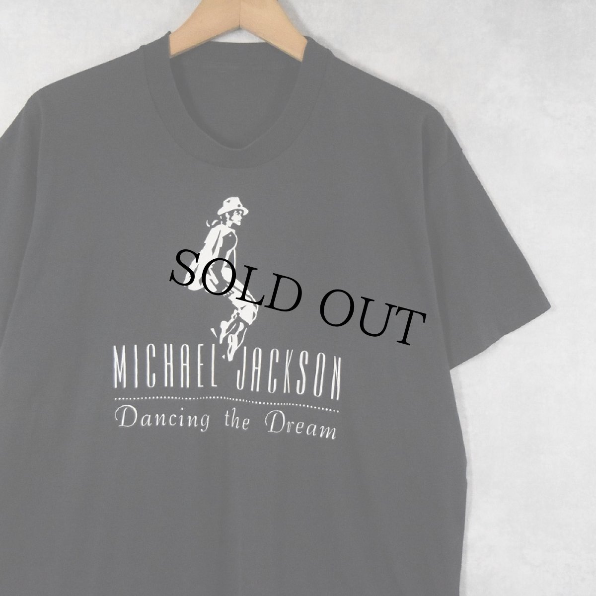 画像1: MICHAEL JACKSON "Dancing the Dream" ミュージシャンTシャツ BLACK (1)