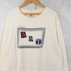 画像1: 90's  Upstage Productions "ART" プリントロンT XL (1)