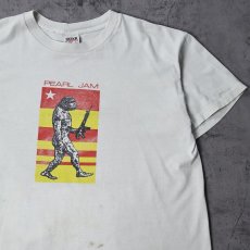 画像1: 90's PEARL JAM オルタナティブロックバンドTシャツ L (1)