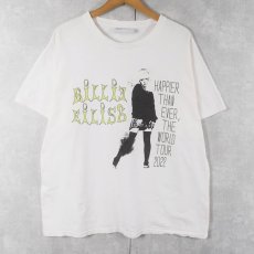 画像1: Billie Eilish "Happier Than Ever World Tour" ミュージシャンツアーTシャツ L (1)