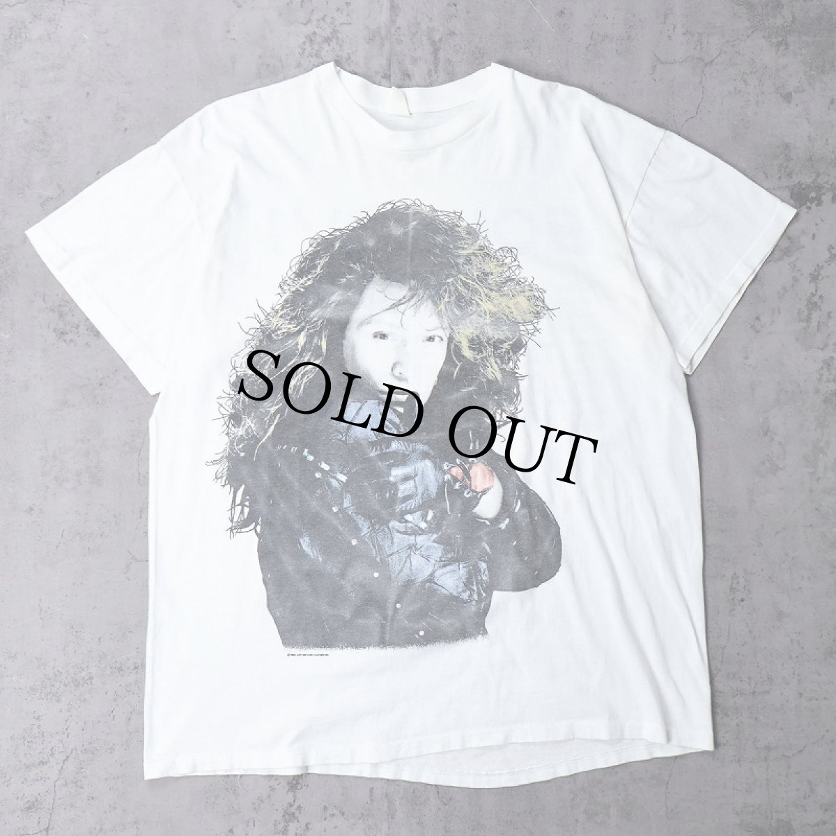 画像1: 80's BON JOVI USA製 ハードロックバンドツアーTシャツ ONE SIZE (1)