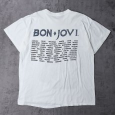 画像2: 80's BON JOVI USA製 ハードロックバンドツアーTシャツ ONE SIZE (2)