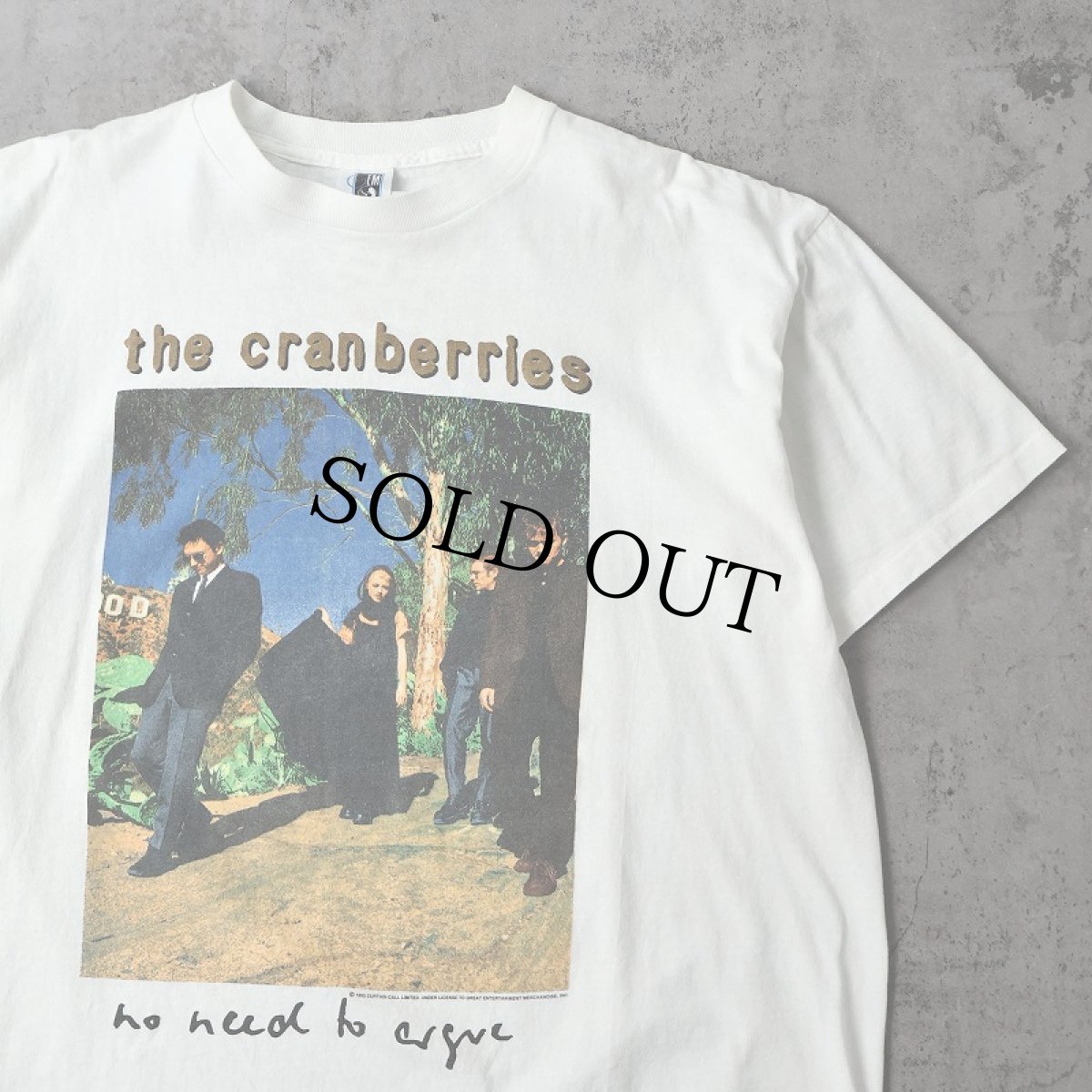 画像1: 90's THE CRANBERRIES USA製 "WORLD TOUR 95" ポストパンクバンドTシャツ XL (1)