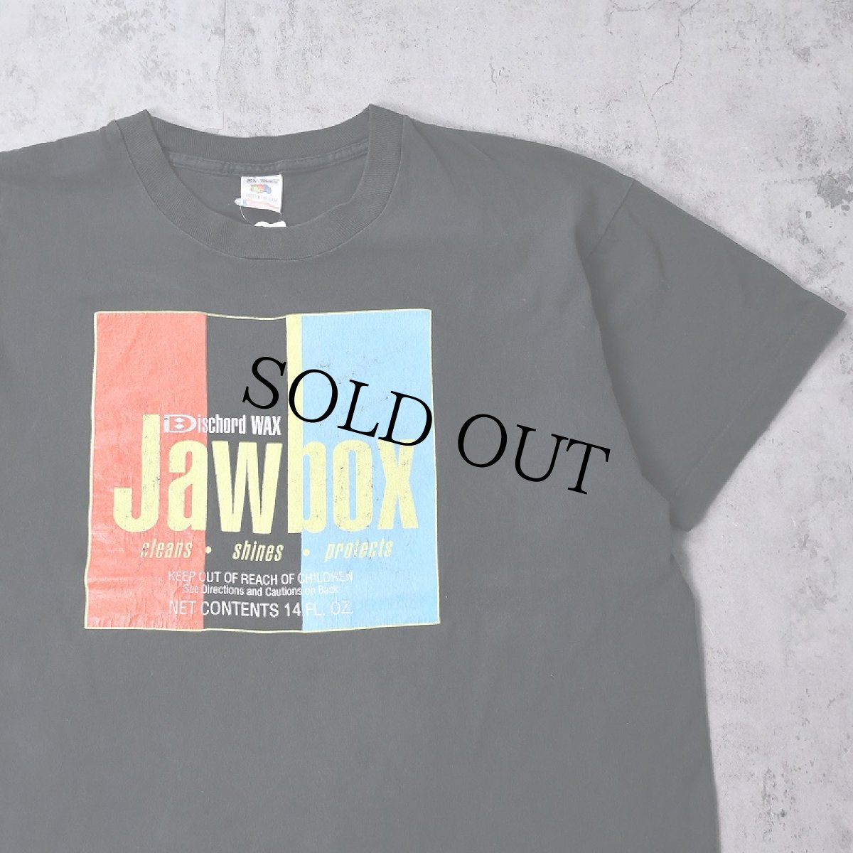 画像1: 90's Jawbox USA製 ロックバンドTシャツ BLACK XL (1)