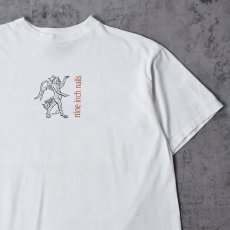 画像1: 90's NINE INCH NAILS USA製 "DEVIL TOUR 1995" ロックバンドプリントTシャツ XL (1)