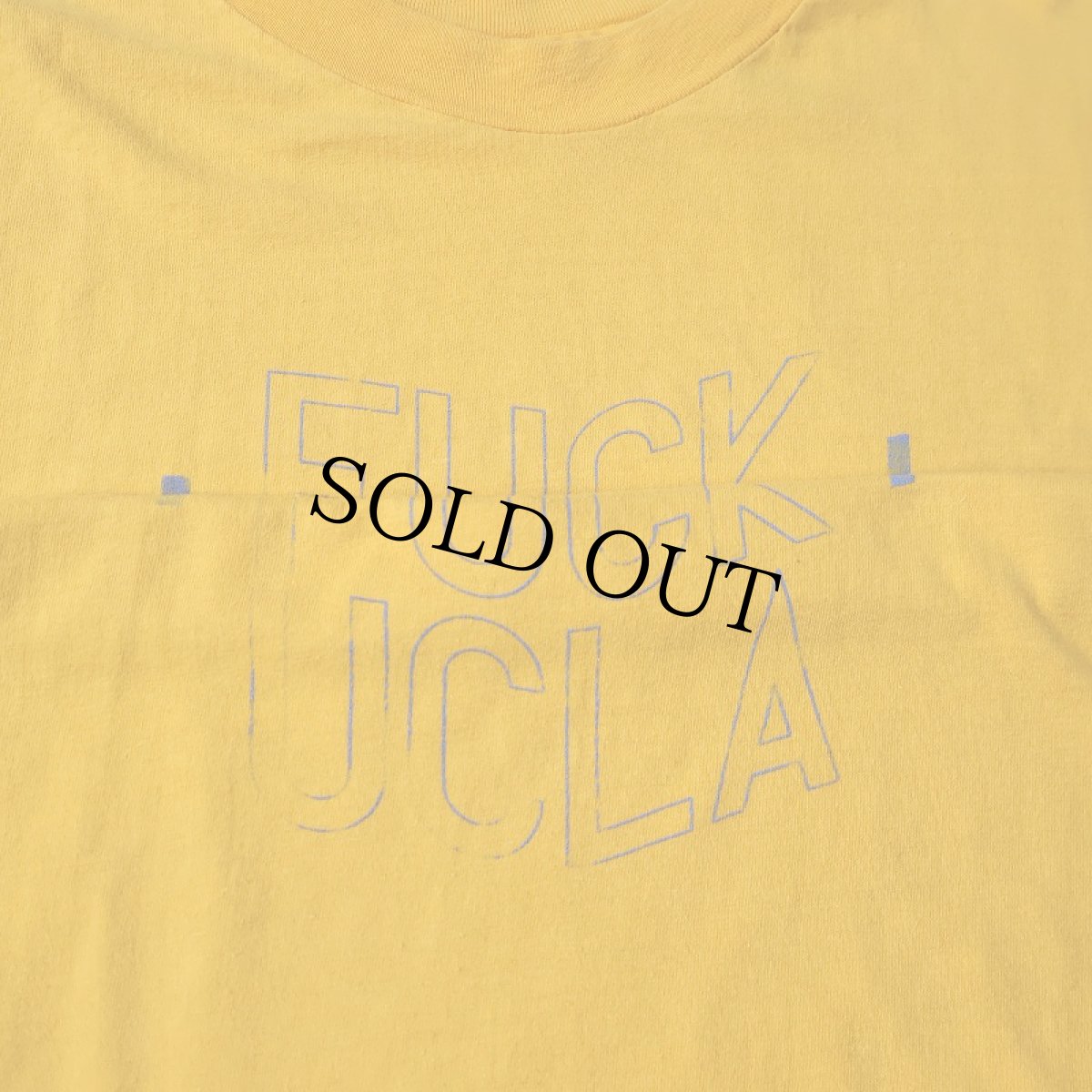 画像2: 90's "FUCK OFF UCLA" ギミックプリントTシャツ (2)