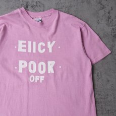画像1: 80's USA製 "FUCK OFF" ギミックプリントTシャツ L (1)