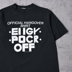 画像1: 90's MARY LOU'S BAR LIQUOR STORE "FUCK OFF" ギミックプリントTシャツ BLACK (1)