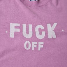 画像2: 80's USA製 "FUCK OFF" ギミックプリントTシャツ L (2)