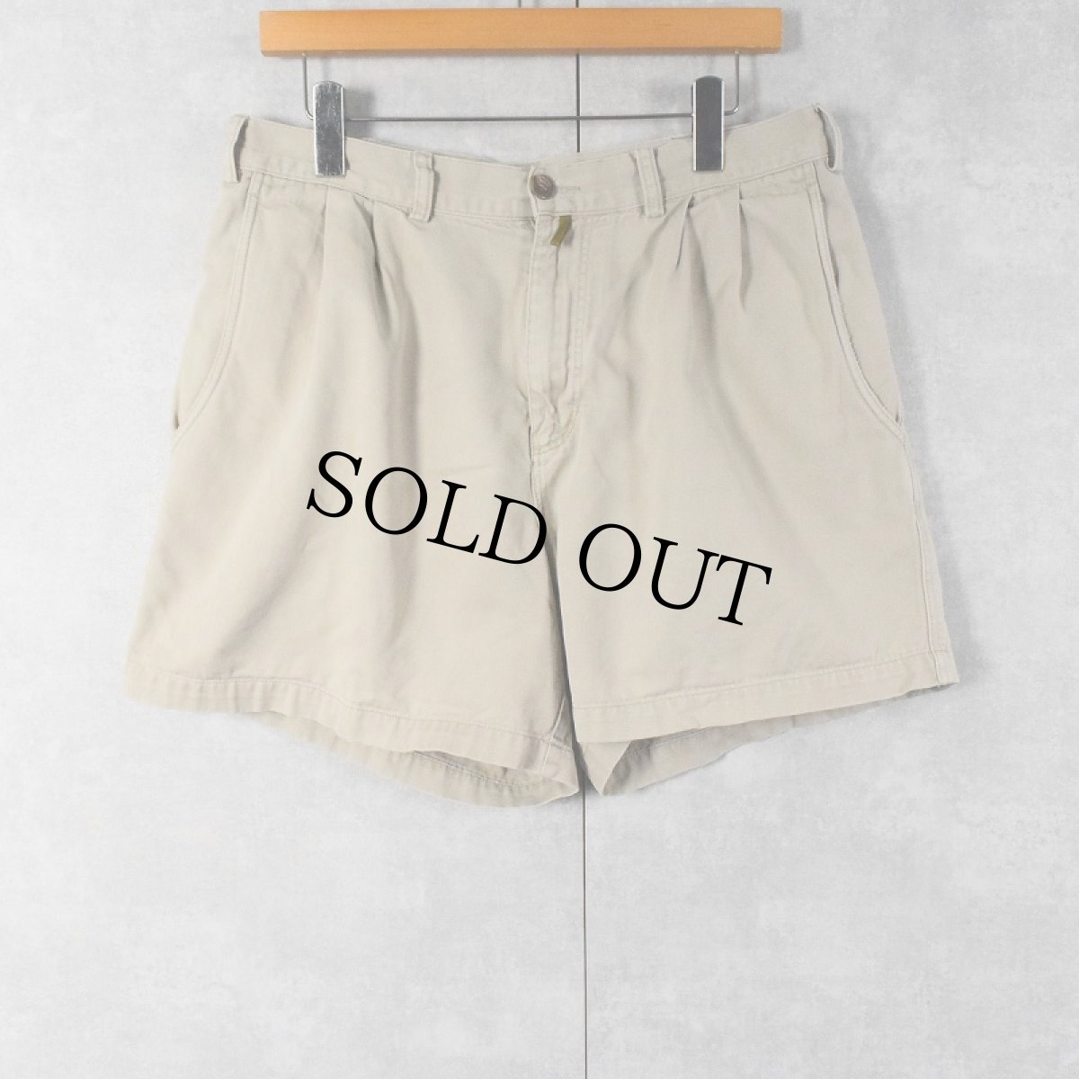 画像1: 【SALE】 90's Patagonia ORGANIC COTTON コットンショーツ W33 (1)
