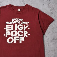 画像1: 90's MARY LOU'S BAR LIQUOR STORE USA製 "FUCK OFF" ギミックプリントTシャツ XL (1)