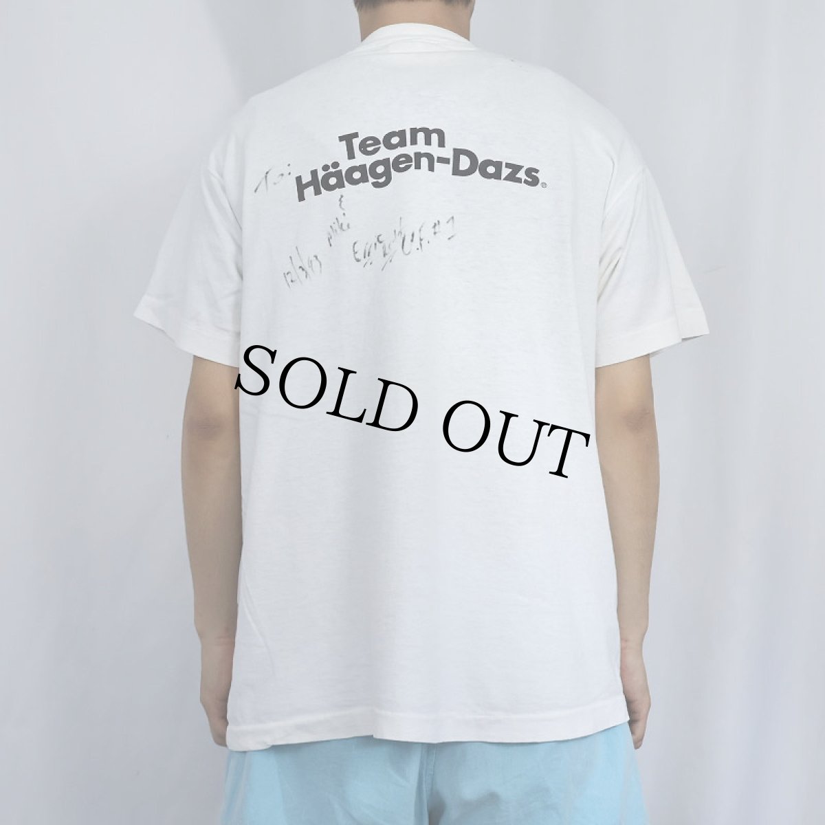 画像4: 90's Team Haagen-Dazs USA製 プリントTシャツ XL (4)