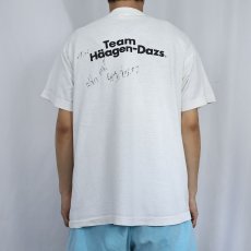 画像4: 90's Team Haagen-Dazs USA製 プリントTシャツ XL (4)
