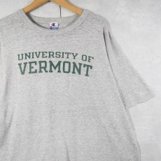 画像1: 90's Champion USA製 "UNIVERSITY OF VERMONT" プリントTシャツ XL (1)