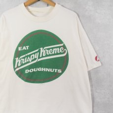 画像1: Krispy Kreme Doughnuts ドーナツショップ ロゴプリントTシャツ (1)