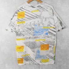 画像2: 90's USA製 "NEW YORK CENTRAL TERMINAL" 大判プリントTシャツ XL (2)
