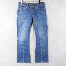 画像1: 80's Levi's 517 USA製 ブーツカットデニムパンツ W30 (1)