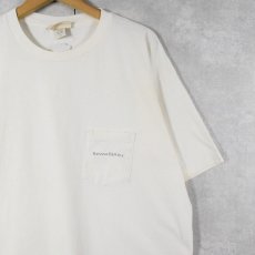 画像2: 90's BANANA REPUBLIC USA製 アニマルプリント ポケットTシャツ XL (2)