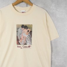 画像1: Mary Cassatt "The Child’s Bath" アートプリントTシャツ L (1)