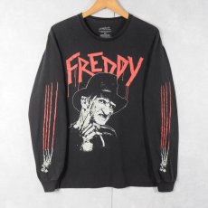 画像1: Nightmare on Elm Street "FREDDY" ホラー映画 プリントロンT BLACK M (1)