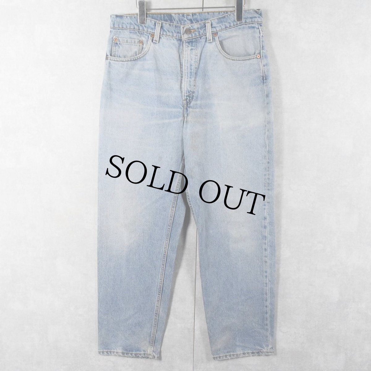 画像1: 90's Levi's 550 USA製 デニムパンツ W33 (1)
