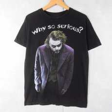 画像1: THE DARKKNIGHT ジョーカー 映画プリントTシャツ M (1)