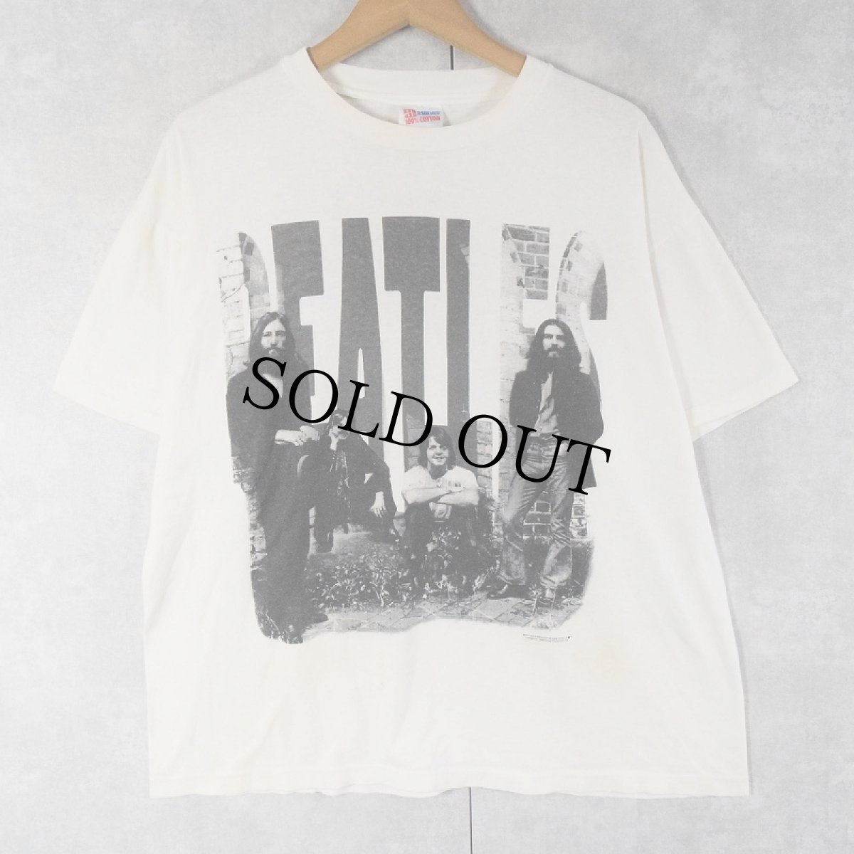 画像1: 90's THE BEATLES USA製 ロックバンドTシャツ XL (1)