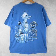 画像2: 90's SESAMESTREET USA製 パロディプリントTシャツ L (2)
