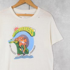 画像1: 70's USA製 "BAY TO BREAKERS" プリントTシャツ L (1)