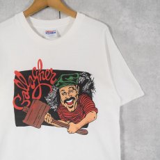 画像1: Gallaher コメディアンプリントTシャツ L (1)