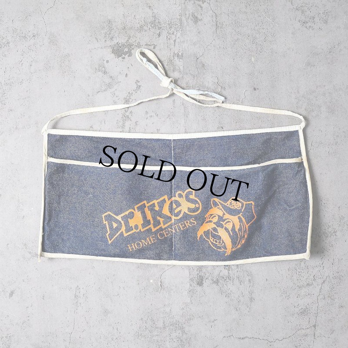 画像1: Dr. Ike's Home Centers プリントデニムエプロン (1)