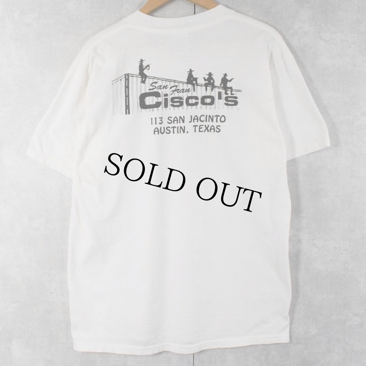 画像2: 90's Lee USA製 "COUNTRY, WITH A SPLASH" プリントTシャツ L (2)