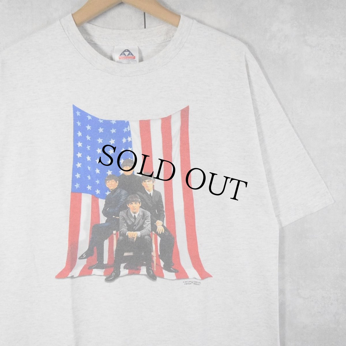 画像1: 2000's THE BEATLES ロックバンドTシャツ XL (1)