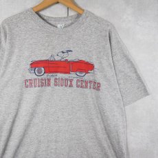 画像1: 70's SNOOPY USA製 "CRUISIN SIOUX CENTER" キャラクタープリントTシャツ XL (1)