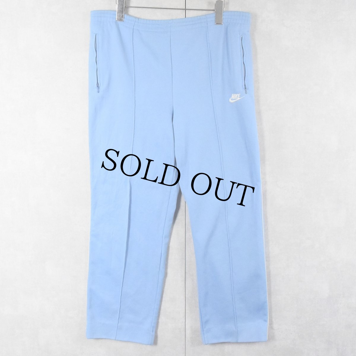 画像3: 80's NIKE 紺タグ 切り替えデザイン トラックジャケット/パンツ SET UP L (3)