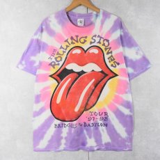 画像1: 90's The Rolling Stones "BRIDGES TO BADYLON" ロックバンドツアーTシャツ XL (1)