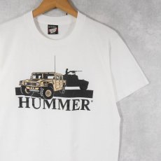 画像1: 80〜90's USA製 HUMMER 自動車メーカー プリントTシャツ M (1)