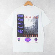 画像1: 90's Ocean Pacific USA製 プリントTシャツ M (1)
