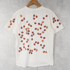 画像2: 90's USA製 "NATIONAL WILDFLOWER RESERCH CENTER" てんとう虫 プリントTシャツ M (2)