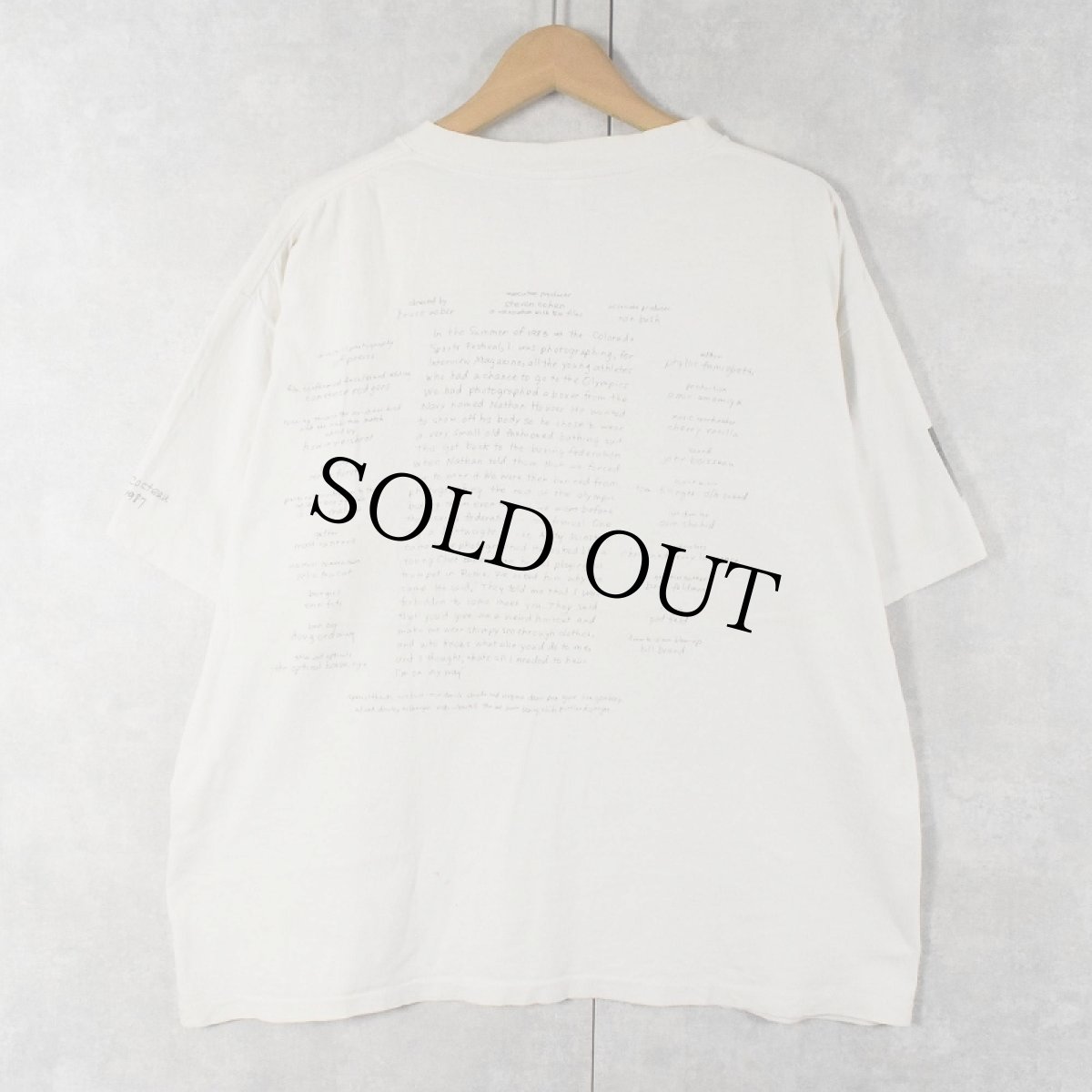 画像2: 90's BRUCE WEBER USA製 "Broken Noses" フォトプリントTシャツ L (2)